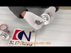 La giunzione rotante a radiofrequenza (RF) con anello collettore ha 1 canale per segnale RF.