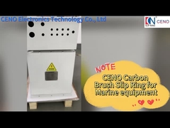 Anello di contatto a corrente forte della spazzola di carbone IP54 con il serrafilo per Marine Application