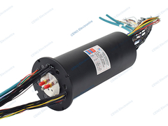 A bassa temperatura integrare energia elettrica Ethernet & RF anello di scivolo rotativo