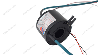 31mm Ethernet Hollow Bore Slip Ring Solution
