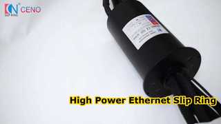 Soluzione Ethernet ad alta potenza ibrida con collettore rotante