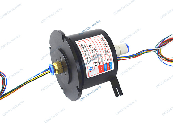 Slittamento integrato industria Ring With Pneumatic Electrical Power e segnale