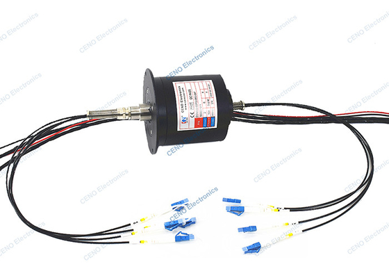 IP51 integrati slittano il giunto rotante a fibra ottica di Ring Combined Power Signal And