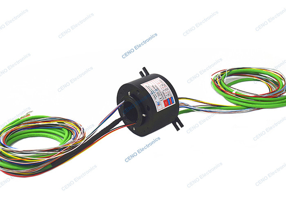 anello di contatto del foro di 100M Megabit Ethernet Through IP54 per la macchina automatica