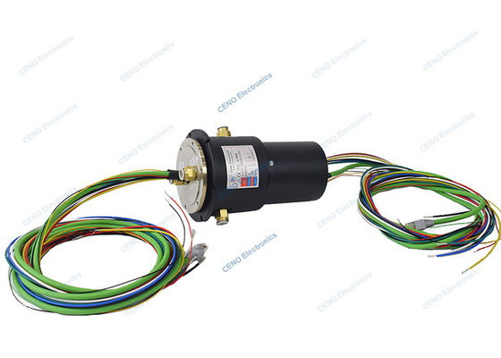 0 - unione rotatoria pneumatica di 480V AC/DC con l'anello di contatto segnale di Ethernet/del connettore elettrico