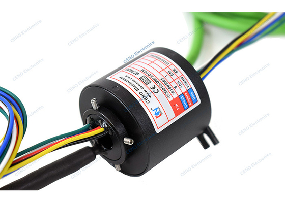 Slittamento Ring With Rotating Electrical Connector del segnale di Ethernet del sistema industriale