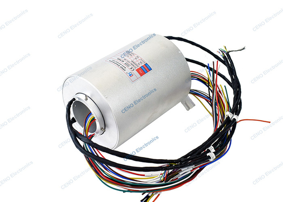 Potere/giunto elettrico di Ring With Through Hole Rotary di slittamento integrato codificatore
