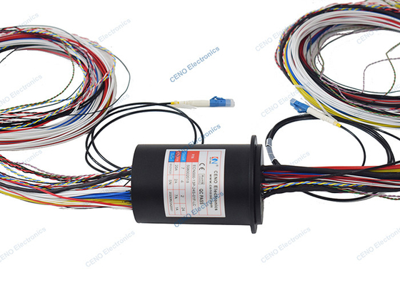 Anello di contatto del giunto rotante a fibra ottica elettrico 1550nm con bassa temperatura