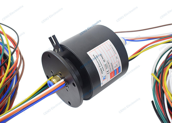 Unione rotativa pneumatica integrata dell'anello di contatto 250rpm combinata elettrica e