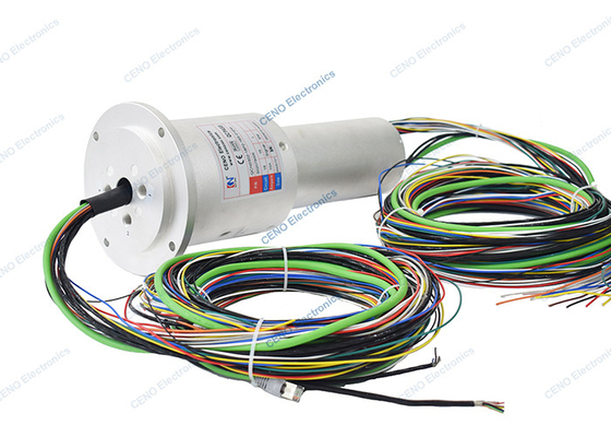 Slittamento integrato Ring Combine Pneumatic Rotary Union del segnale di Ethernet del servomotore
