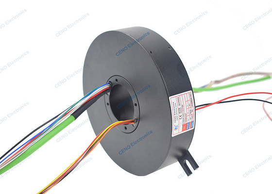 Anello di slittamento a bassa temperatura con segnale Ethernet attraverso il buco Id45mm