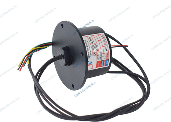 Pt100 Trasduttore di pressione Anelli di scivolamento ad alta velocità 3000 giri al minuto connettore elettrico