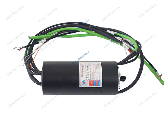 Anello di scivolo rotativo a bassa temperatura integrato RF con segnale Ethernet 1000M