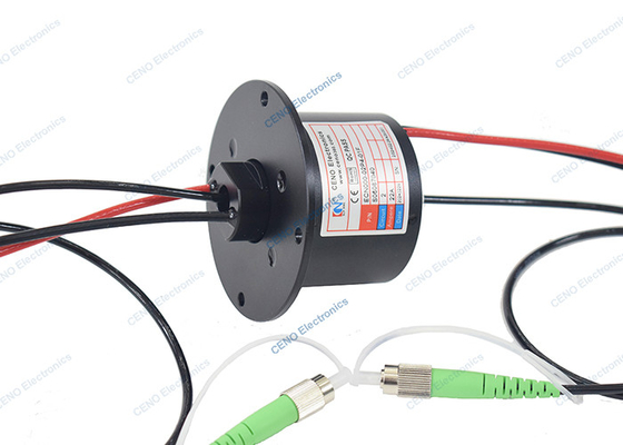 Integrare Fibra Ottica Rotante Joint Slip Ring Con SM & FC APC connettore