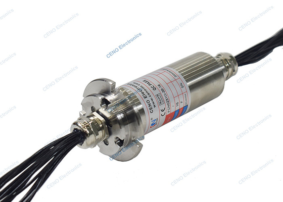16 canali SM MM Fibra ottica giunto rotante con FORJs anello di scivolo per antenna