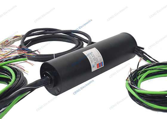 1000M Gigabit Ethernet Slip Ring con RS485 per robot automatico industriale