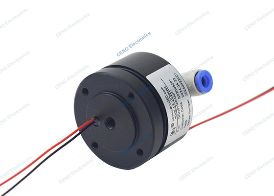 Unione rotante pneumatica integrata a gas a 1 canale con vasca Ø6 mm & -100KPa ~ 0.6MPa
