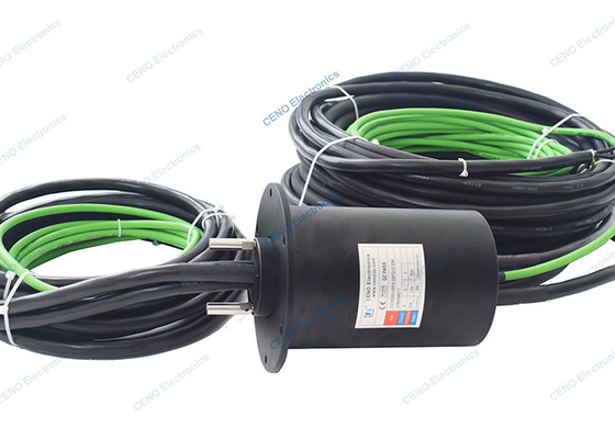 1000M Ethernet Signal Slip Ring con opzione Through Hole per Data Center