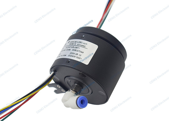 1 canale aria M6*1.0 & Ø4mm tubo integrato pneumatico idraulico rotante unione