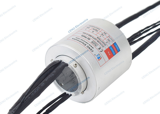 Anello di scivolo a bassa temperatura con foratura di 38 mm e segnale Ethernet per l'industria