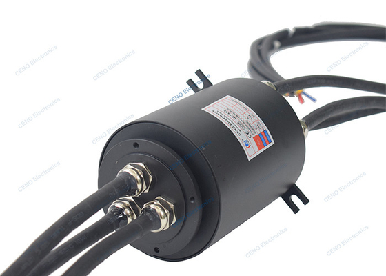 Anello di scivolo industriale con 17 circuiti connettore elettrico rotativo per automazione