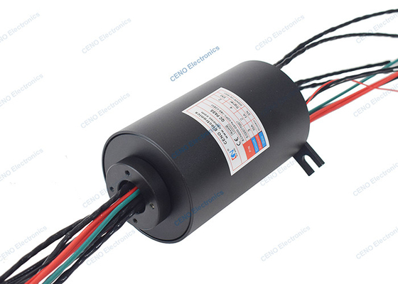Connettore elettrico rotante per il segnale Ethernet Slip Ring combinato