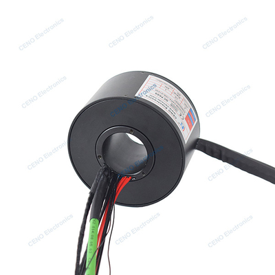 Anello di scivolo a bassa temperatura con segnale Ethernet e connettore conduttivo