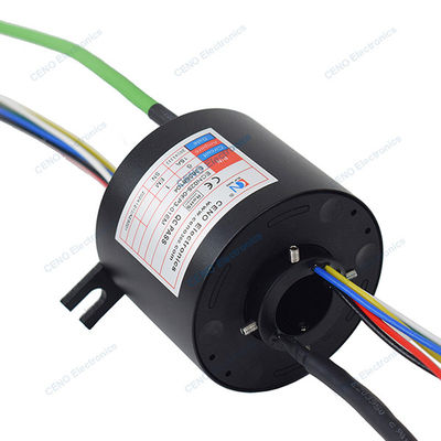 Anello di scivolamento del segnale Ethernet con connettore elettrico rotante da 25 mm