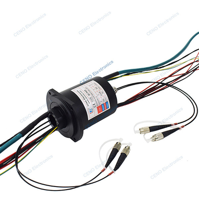 Basse temperature integrare FORJs anello di scivolo con Ethernet & fibra ottica giunto rotante
