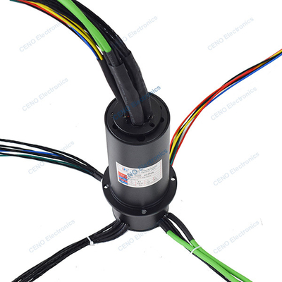Anello di scivolo di segnale Ethernet a bassa temperatura con alimentazione elettrica multi-canale