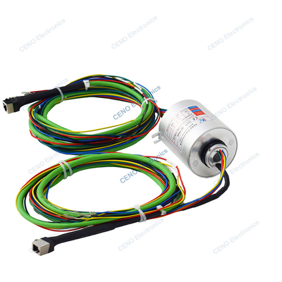 Anello di scivolo impermeabile con segnale IP68 ed Ethernet per ambiente a bassa temperatura