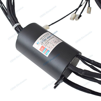Ethernet Slip Ring con segnale di alimentazione elettrica e Ethernet per il sistema industriale