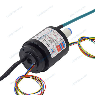 Integrare segnale Power Ethernet e pneumatico anello di scivolamento dell'unione rotante idraulica