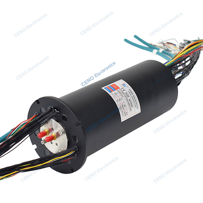 A bassa temperatura integrare energia elettrica Ethernet & RF anello di scivolo rotativo