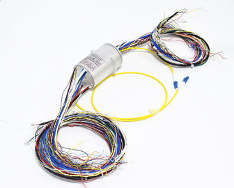 One Channel trasmette il potere ed il segnale video di giunto rotante a fibra ottica