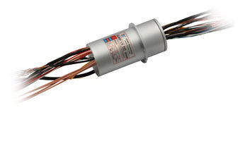 Un giunto rotante a fibra ottica da 380 VCA, video anello di contatto per la trasmissione dei dati
