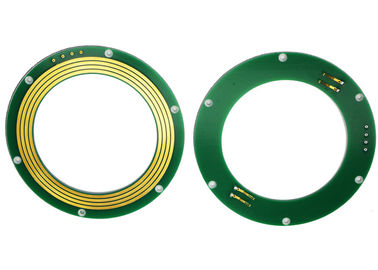 Anello di contatto del disco del PWB FR-4 con le combinazioni di segnale alesate di potere per gli usi dell'escavatore