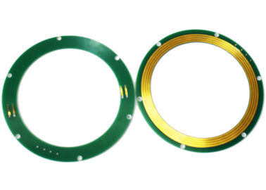 Applicazione materiale dell'escavatore 0~12VAC/VDC di spessore 7mm dell'anello di contatto del pancake del PWB