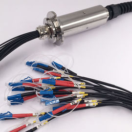 Velocità ottica di lunghezza d'onda 300rpm del giunto rotante IP54 38mm della fibra multi- di Manica