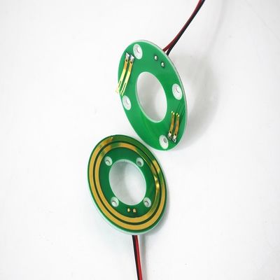Metallo prezioso dei contatti di identificazione 20mm Mini Slip Ring 24VAC per Ferris Wheel