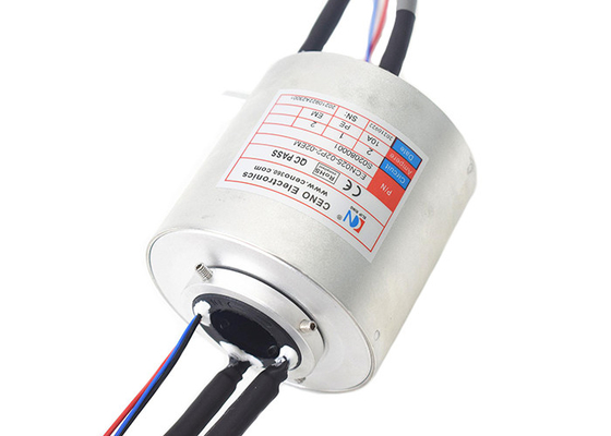 materiale basso del contatto del metallo prezioso di rumore di Electricle dei collettori ad anello di Ethernet 100Mbps